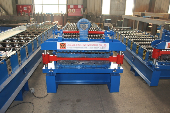 ISO 15-30m/Min Trapezoidal Roll Forming Machine runzelte die Rolle, die Maschine herstellt