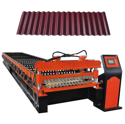 8-20m/Min Color Steel Corrugated Roll, welches die Maschine überdacht das Eisen-Blatt herstellt Maschine bildet