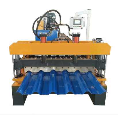 Stahldeckungs-Blatt 380V 50HZ 3P Rib Panel Roll Forming Machine, das Maschine herstellt