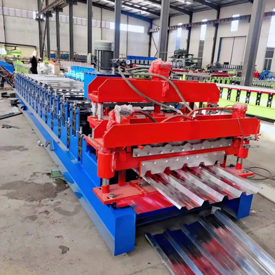 8-15 M/Min Double Layer Roll Forming Machine Glazed Tile IBR