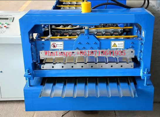 PLC-gesteuerte 2,5 T-Rollformmaschine für Welldachbleche für eine effiziente Produktion