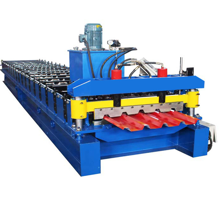 IBR-Dachziegel-Rollformmaschine, Breite 1000 mm, GI PPGI, vorlackierte Stahlspule
