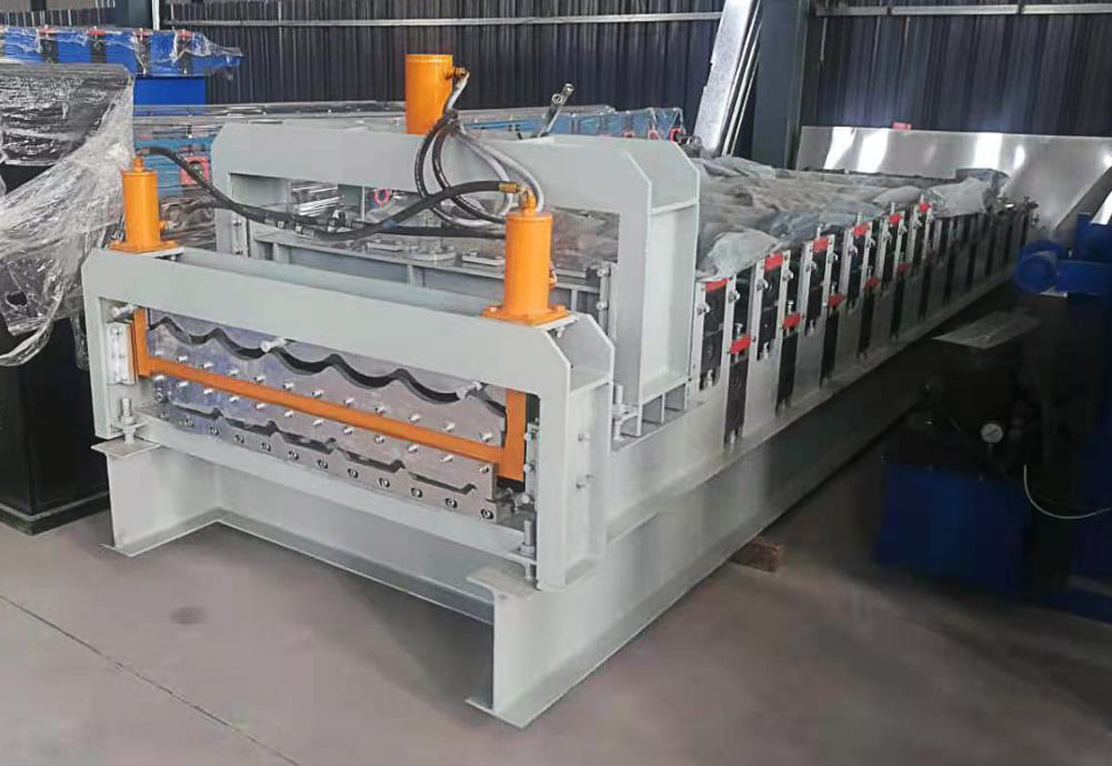 Raumersparnis-Doppelschicht-Rolle, die Maschine Rib Type Fatigue Resistant bildet