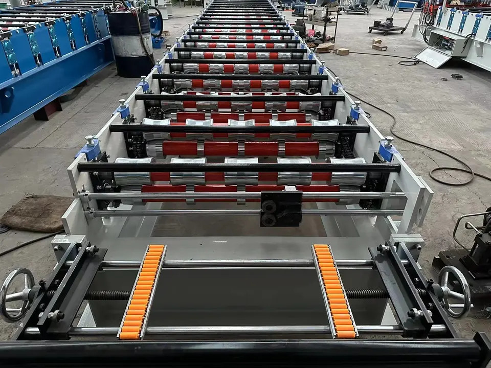 Tragbare 1000mm PBR rollen ehemalige Hochgeschwindigkeitsdachplatte Ibr 686, die Maschine herstellt