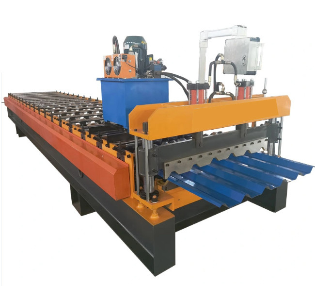 Stahldeckungs-Blatt 380V 50HZ 3P Rib Panel Roll Forming Machine, das Maschine herstellt