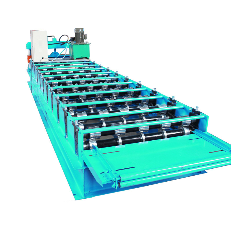 Färben Sie die Dachplatte-Rolle Metall-Ibr 840, die Maschine Plc-Kontrollsystem bildet