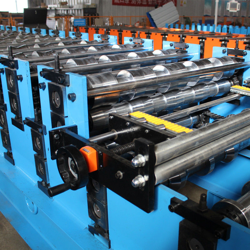 2025 neues Design Trapez- und verglaste Doppel-Schicht Dachblech-Dachziegel-Walzformmaschine