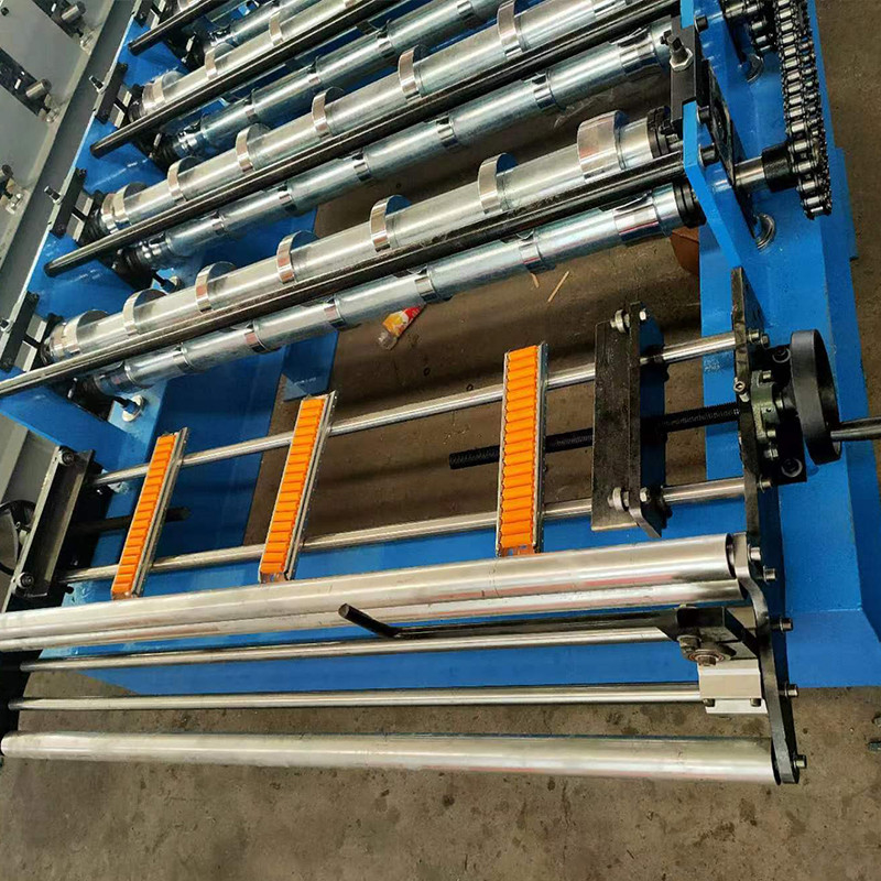 Eps-Seitenwand-Galvalume-Dach-Rollformmaschine, hochpräzise hydraulische Nachschneidemaschine
