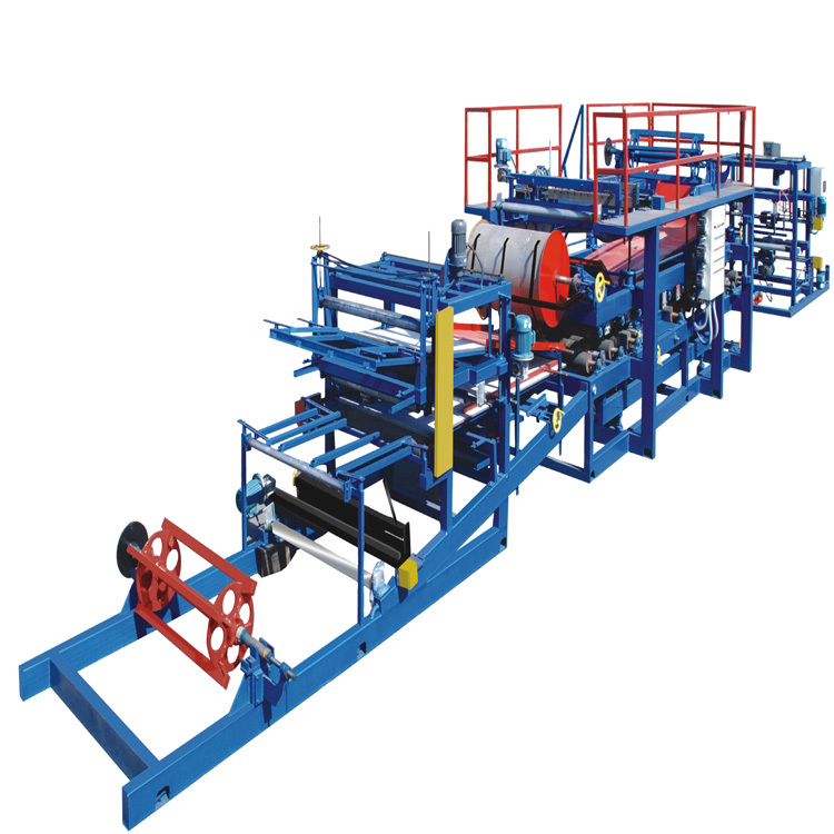 Erweiterte Sandwich-Panel-Produktionslinie Plc-Steuerung mit Polieren und Chromplattieren