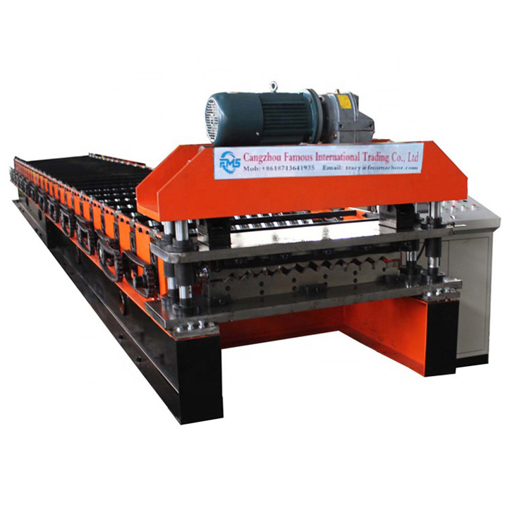 850 mm Wellenteilformmaschine mit hydraulischem Schneiden