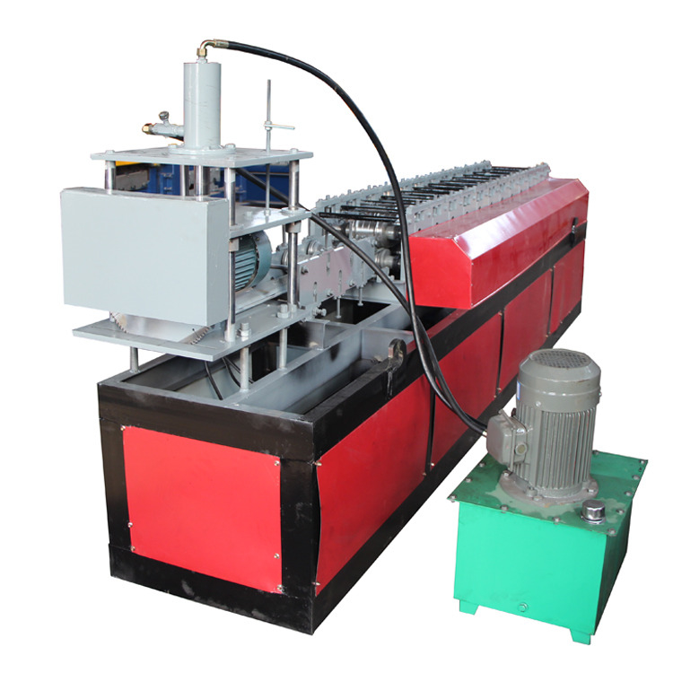 18 Stationen 45# Stahl-Roller-Roller-Türschutzmaschine mit 7,5 kW Leistung