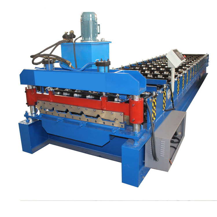 Hochgeschwindigkeits 45# Stahldachrollenformmaschine für Aluminium und Farbstahl