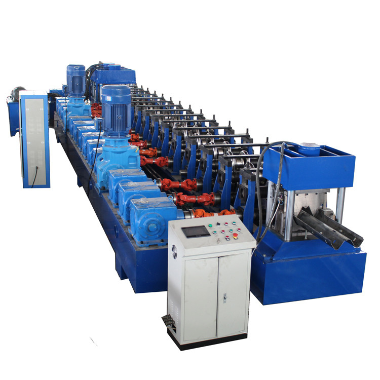 Effizienz PLC-gesteuerte Straßengitterformmaschine mit GCr12-Roller 380V 50Hz Leistung
