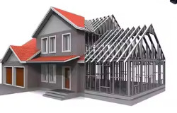 0.8-1.6mm Mehrfache Größen C89 C140 C200 Leichtstahlrahmenmaschine Leichtgabel Rollenformmaschine für Prefab Haus