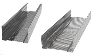 Anpassbarer Doppelreihe C U Stang und Gleis Rollenformmaschine Geschwindigkeit 10-25m/Min