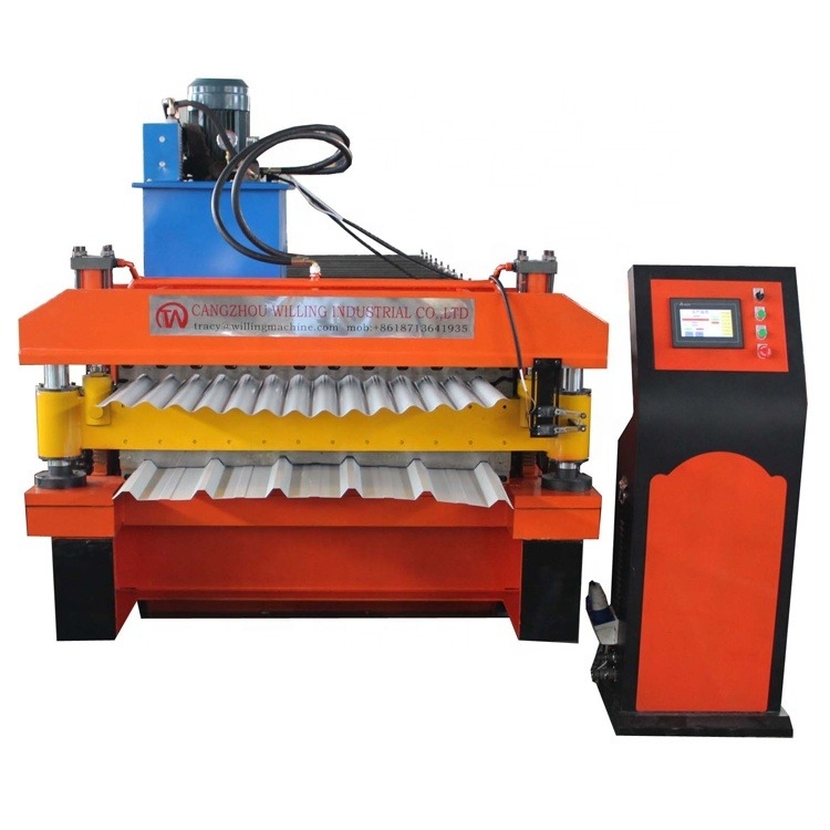 Automatische Rollenformmaschine für Baustoffmaschinen