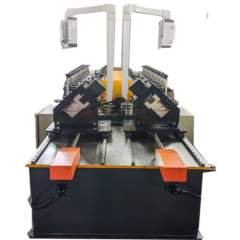 Verstellbarer Typ CU-Stud und Truss-Lichter-Gage-Stahl-Keel-Roll-Formmaschine für Baustoffe