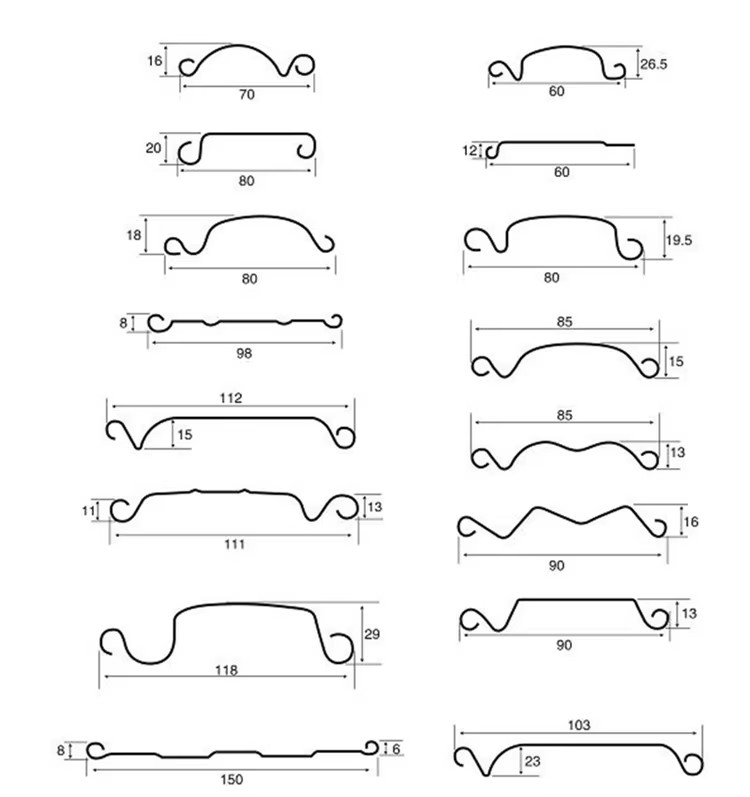 Metall-Slatten-Stahl-Roller-Rollende Türschleifer Profil Dachfliese-Panel-Blatt-Roller-Dürenschleifer-Formmaschine
