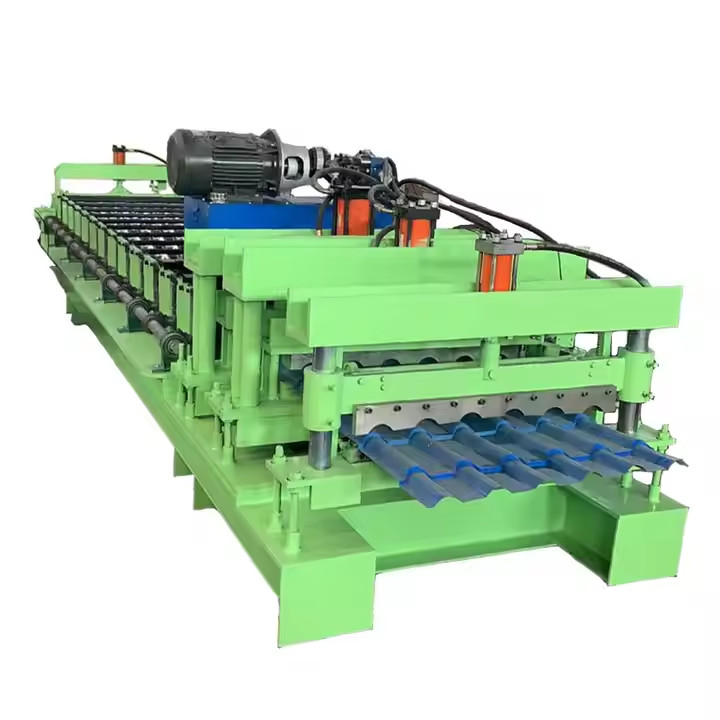 Hochpräzise IBR-Walldachrollenformmaschine mit kundenspezifischer Längengarantie