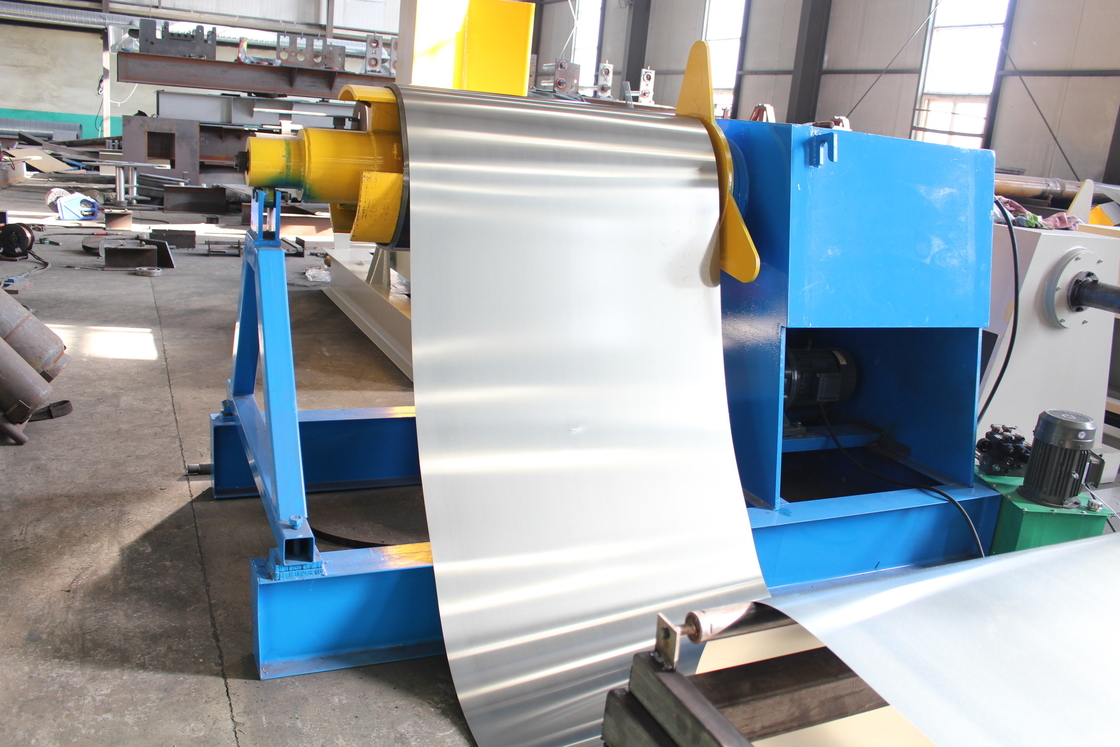 Hochgeschwindigkeitsstahlspulen-Schneidmaschine Schneidmaschine mit hydraulischem Entspulen und Rückspulen