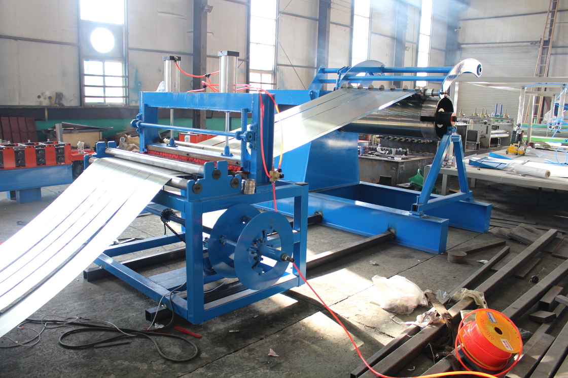 Hochgeschwindigkeitsstahlspulen-Schneidmaschine Schneidmaschine mit hydraulischem Entspulen und Rückspulen