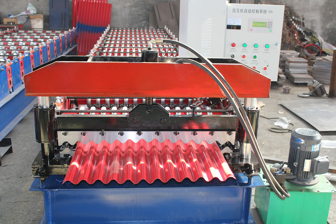 380v 50hz Wellstoff-Dachblech-Rollformmaschine Stabile Leistung Langlebigkeit