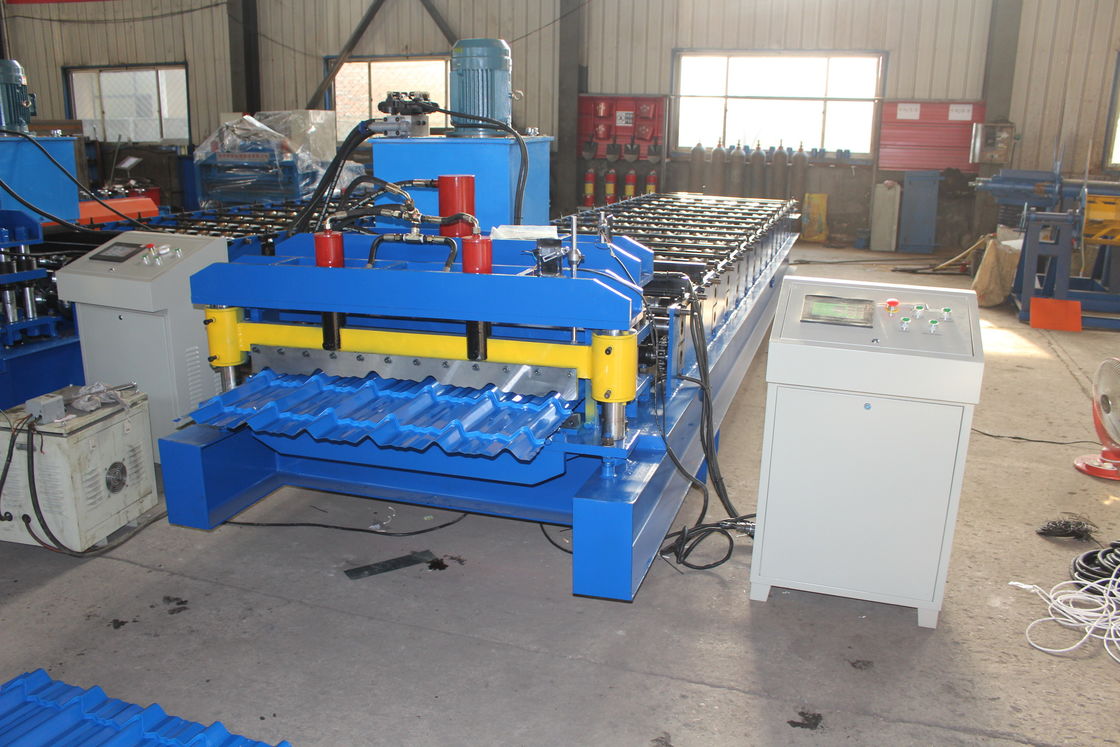 380v 50hz 2025 neues Design Anpassung Galvalume Roof Panel Roll Forming Machine Plc