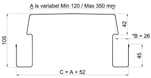 Portable Gutter Roll Forming Machine with 500mm Feeding Width and 8-15m/min Production Capacity for Various Growing Methods