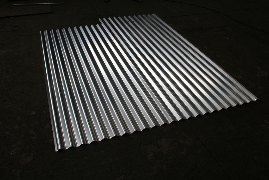 Dünne galvanisierte Wellblech-Rolle, die Fass der Maschinen-0.12-0.4mm bildet