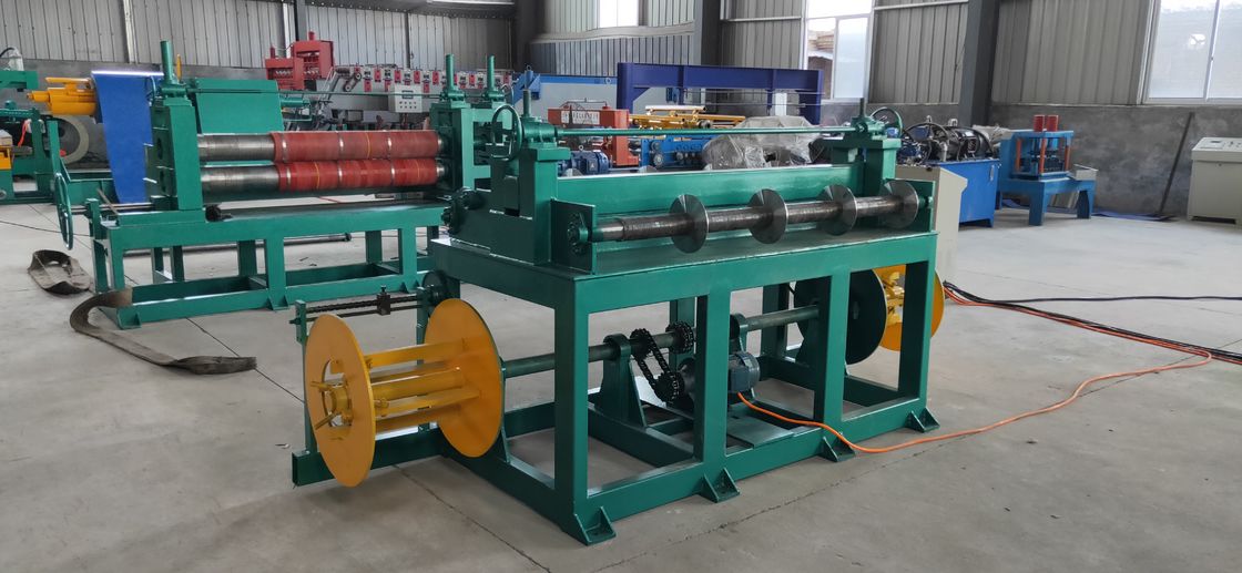 380v 50hz Hochgeschwindigkeitsmaschine für die Produktion von Stahlspulen mit hydraulischem Uncoiler und Recoiler