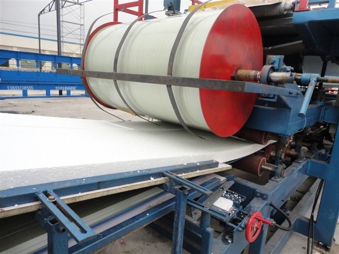 ENV-Steinwolle-Sandwich-Platten-Rolle, die Stärke Maschine PLC-Steuer50-150mm bildet