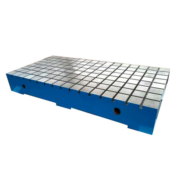 Tabellen-Art Fräsmaschine-T gekerbte Bodenplatte Roheisen-Oberflächen-Platte CNC