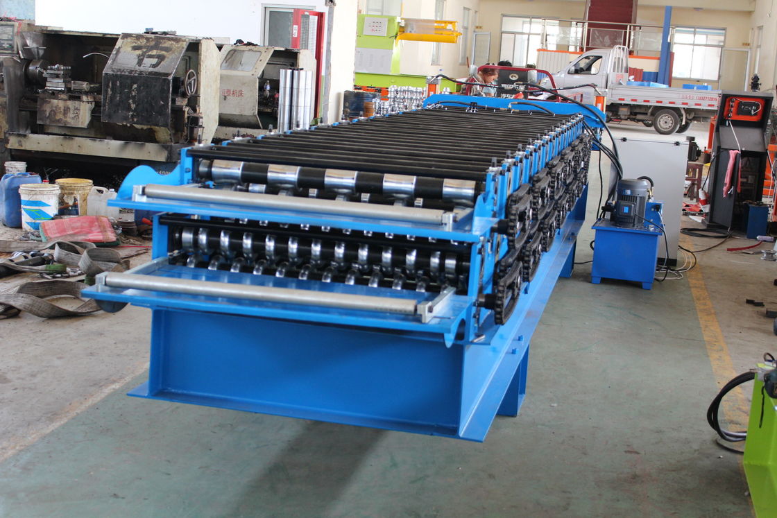 IBR und gewölbte 0.9mm Dach-Platten-Rolle, die Maschine bilden