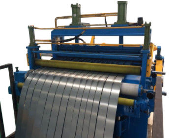 Länge 30m/Min Steel Coil Cut To und aufschlitzen Linie mit Decoiler und Recoiler