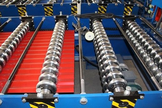 Welle formen 0.9mm, die 3.5kw die Dach-Rolle runzelte, die Maschine bildet