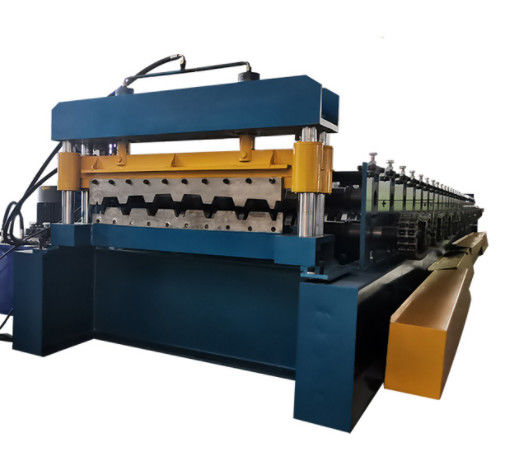 Trapezoides Profil farbige Metallboden-Plattform-Rolle, die Maschine bildet