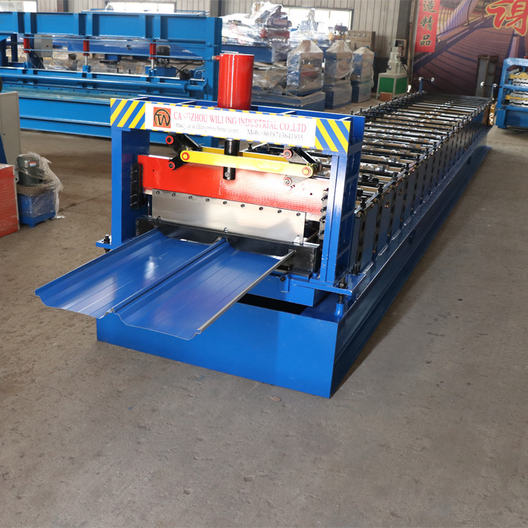 Stehfalz galvanisierte Blatt-Dach-Rolle, die Maschine für 0.5mm Stärke bildet