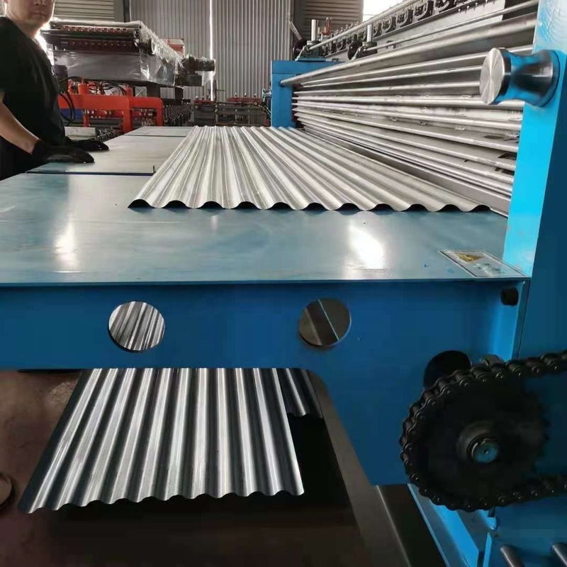 0.12-0.2mm Fass-gewölbte Rolle, die Maschine für dünnes galvanisiertes Material bildet