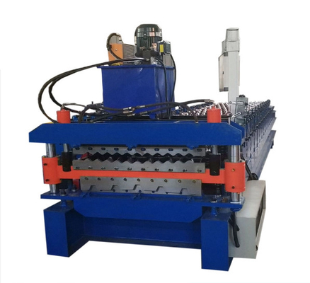 Full Auto-Blech-Doppelschicht-Rolle, die Maschine 15 - 18m/Min Hydraulic bildet