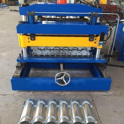 Glasig-glänzende Dachplatte-Rolle Plc 0.25mm, die Maschine 3 Phasen bildet
