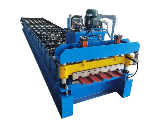 Trapezoide 5 Rib Roofing Roll Forming Machine für Ibr-Blatt