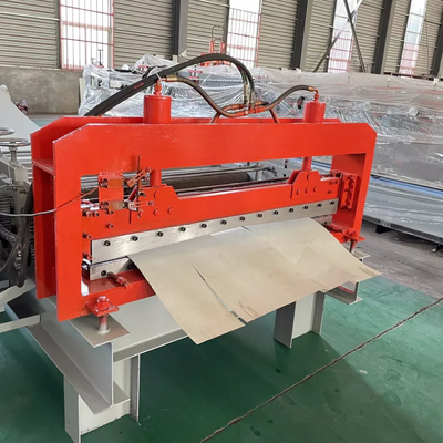 Stahlblech Galvalume-Metall, das Linie einfache automatische 550mm aufschlitzt