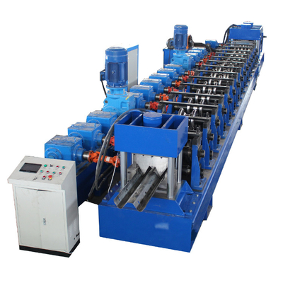 W Purlin 3,5 mm Autobahn-Leitplanke Rollformmaschine Sägeschnitt