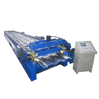 0.6-1.5mm walzen Stahlrippenplatte-Boden Decking die Formung der Maschinen-Ausrüstung kalt