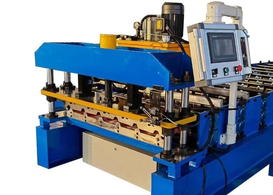 Turnhallen Dach u. Wand-bedeckende Platten rollen, Maschinen-Linie bildend