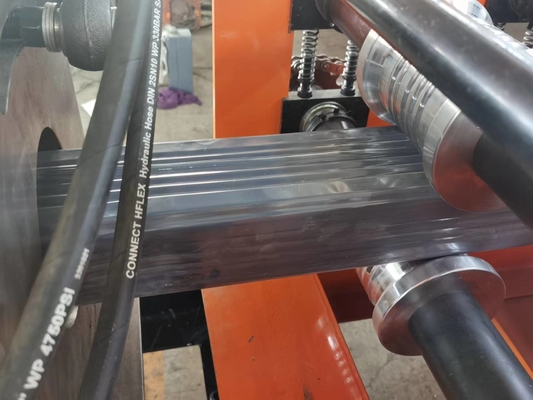 Regen-Rohr Downspout-Rolle, die Maschinen-hydraulisches Schnittsystem bildet