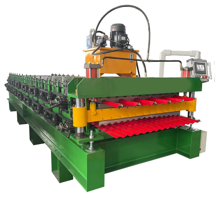 Ibr und gewölbte Doppelschicht-Rolle, die Maschine automatisierten bilden völlig, Plc-Steuerung