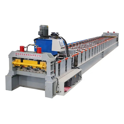 2024 Neue 380V 60Hz 3Ph Doppelschicht-Dachrollenformmaschine 840 Trapezform und 836
