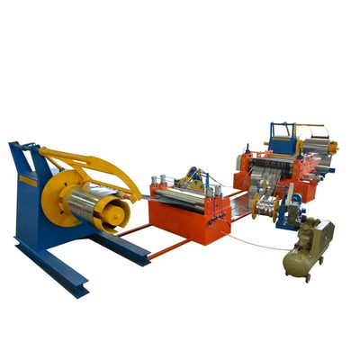 Länge 30m/Min Steel Coil Cut To und aufschlitzen Linie mit Decoiler und Recoiler