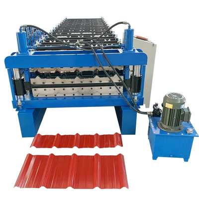 6.5T Doppelschicht-Rollformmaschine 1000-1200mm Breite